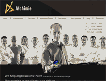 Tablet Screenshot of alchimie.com.au
